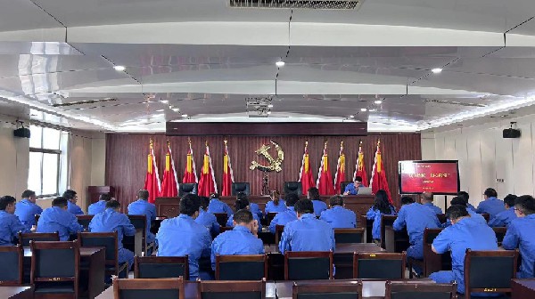 【理論宣講】化工基地開展“國企姓國、核心向黨”宣講活動