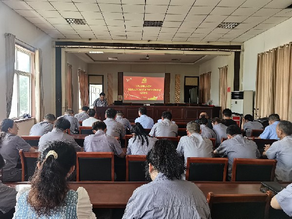 【理論宣講】級(jí)索煤礦開展“重溫黨史革命教育，助力礦井接續(xù)發(fā)展”宣講活動(dòng)